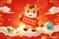 祝2026春節快樂，聚創環保集團祝您和家人：新年快樂，馬年大吉，闔家歡樂，財源廣進！